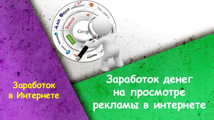 Заработок на просмотре рекламы в интернете